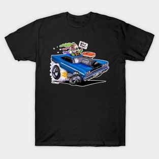 BIRD FINK 1970 Plymouth GTX BLUE T-Shirt